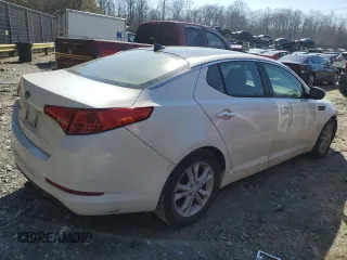 2012 Kia Optima EX with VIN 5XXGN4A78CG089984, listed as a Copart auction lot 46118675 with 122,598 mi miles and Salvage Title. Bid and sale history available at DreamBid. Image 3.