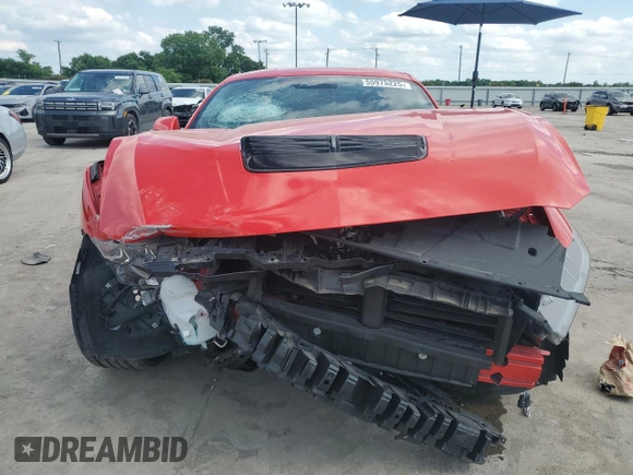 2024 Ford Mustang GT with VIN 1FA6P8CF5R5425448, listed as a Copart auction lot 55975225 with 9,391 mi miles and Salvage title. Bid and sale history available at DreamBid. Image 5.