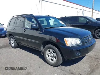 2002 Toyota Highlander z VIN JTEGD21A020031513, wystawiony jako IAAI lot #40230635 z przebiegiem 169 826 mil mil oraz . Historia ofert i sprzedaży dostępna na DreamBid. Obrazek 1.