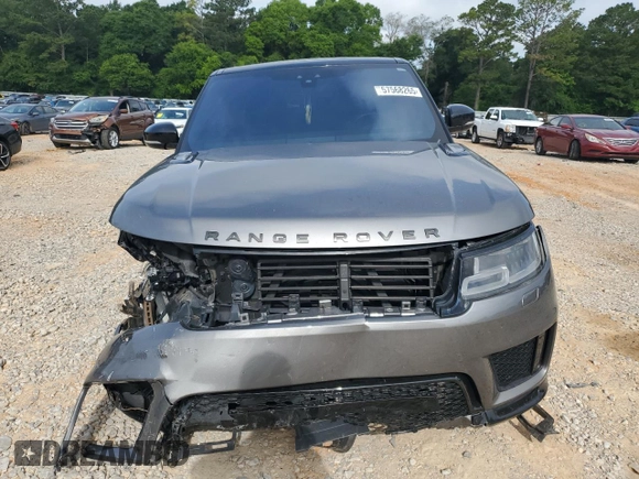 2018 Land Rover Range Rover Sport HSE with VIN SALWR2RV8JA187597, listed as a Copart auction lot 57568265 with 88,513 mi miles and Salvage title. Bid and sale history available at DreamBid. Image 5.