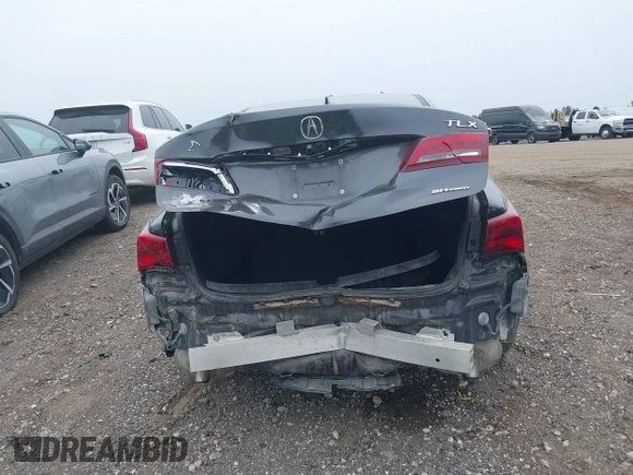 2015 Acura TLX Advance with VIN 19UUB3F72FA005092, listed as a IAAI auction lot 42508850 with 110,853 mi miles and . Bid and sale history available at DreamBid. Image 16.