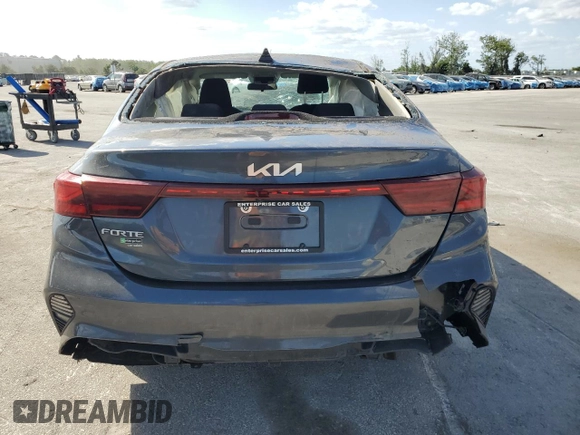 2022 Kia Forte LXS with VIN 3KPF24ADXNE450959, listed as a Copart auction lot 53847645 with 77,472 mi miles and Non Repairable. Bid and sale history available at DreamBid. Image 6.