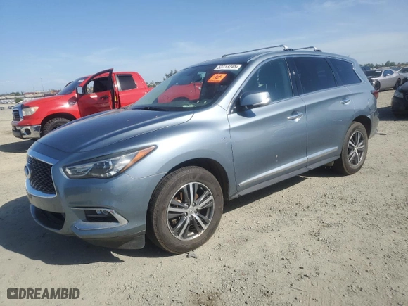 2018 Infiniti QX60 with VIN 5N1DL0MM6JC521869, listed as a Copart auction lot 52713245 with 136,753 mi miles and Clean Title. Bid and sale history available at carsss.com. Image 1.