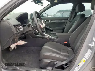 2025 Honda Civic Sport with VIN 2HGFE2F51SH529628, listed as a Copart auction lot 57871165 with Not provided miles and Salvage title. Bid and sale history available at DreamBid. Image 7.