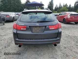 2012 Acura TSX Technology with VIN JH4CW2H60CC001280, listed as a Copart auction lot 63530445 with 134,548 mi miles and Salvage title. Bid and sale history available at DreamBid. Image 6.
