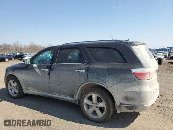 2013 Dodge Durango Citadel z VIN 1C4SDJET4DC500821, wystawiony jako Copart lot #50994305 z przebiegiem 209 141 mil mil oraz Szkoda całkowita • Salvage title. Historia ofert i sprzedaży dostępna na DreamBid. Obrazek 2.