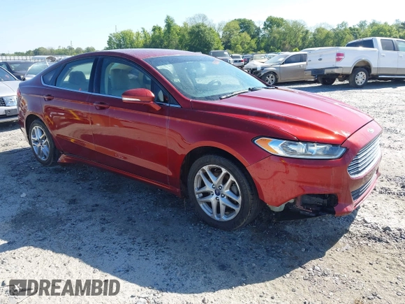 2014 Ford Fusion SE with VIN 3FA6P0H70ER198938, listed as a IAAI auction lot 42016570 with 266,756 mi miles. Bid and sale history available at carsss.com. Image 1.