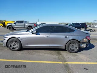 2022 Genesis G80 2.5T with VIN KMTGB4SC8NU104440, listed as a IAAI auction lot 41872083 with 35,871 mi miles. Bid and sale history available at carsss.com. Image 15.