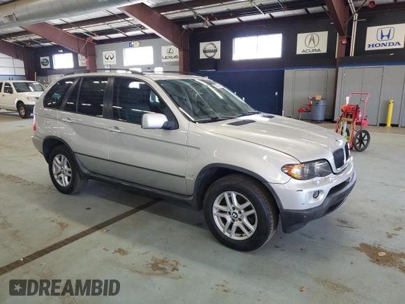 2006 BMW X5 3.0i with VIN 5UXFA135X6LY33914, listed as a Copart auction lot 77830624 with 136,150 mi miles and Clean Title. Bid and sale history available at carsss.com. Image 4.