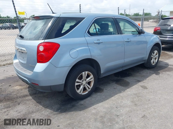 2014 Chevrolet Equinox LS with VIN 2GNALAEK8E6291722, listed as a IAAI auction lot 42160166 with 169,531 mi miles. Bid and sale history available at carsss.com. Image 4.