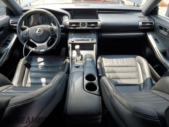 2015 Lexus IS 250 with VIN JTHCF1D21F5020586, listed as a Copart auction lot 60641525 with 156,302 mi miles and Salvage title. Bid and sale history available at DreamBid. Image 8.
