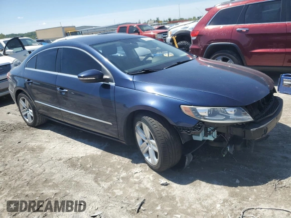 2014 Volkswagen CC R-Line with VIN WVWBN7AN3EE535590, listed as a Copart auction lot 67655594 with 89,808 mi miles and Non Repairable. Bid and sale history available at carsss.com. Image 4.
