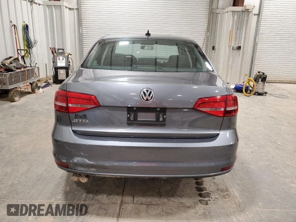 2015 Volkswagen Jetta S with VIN 3VW2K7AJ4FM350947, listed as a Copart auction lot 61672765 with 158,263 mi miles and Non repairable. Bid and sale history available at DreamBid. Image 6.