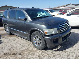 2007 Infiniti QX56 with VIN 5N3AA08A77N805170, listed as a IAAI auction lot 41713889 with 249,691 mi miles. Bid and sale history available at carsss.com. Image 1.