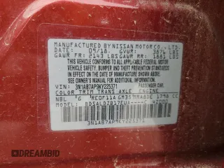 2019 Nissan Sentra SV with VIN 3N1AB7AP9KY225371, listed as a Copart auction lot 48354345 with 92,611 mi miles and Salvage Title. Bid and sale history available at DreamBid. Image 13.