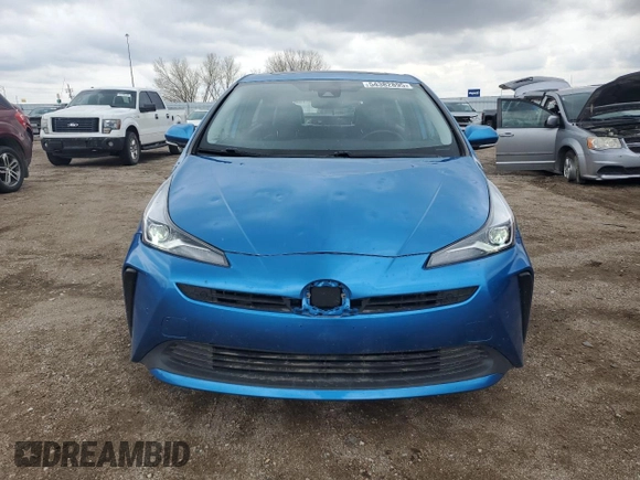 2020 Toyota Prius L Eco z VIN JTDKARFU2L3103721, wystawiony jako Copart lot #54382895 z przebiegiem 87 657 mil mil oraz Szkoda całkowita • Salvage title. Historia ofert i sprzedaży dostępna na DreamBid. Obrazek 5.