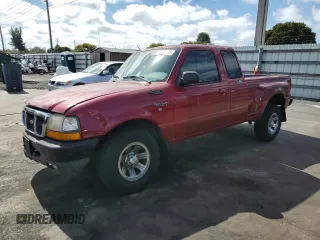 1998 Ford Ranger XL with VIN 1FTZR15U4WTA21035, listed as a Copart auction lot 43272765 with 205,457 mi miles and Salvage Title. Bid and sale history available at carsss.com. Image 1.
