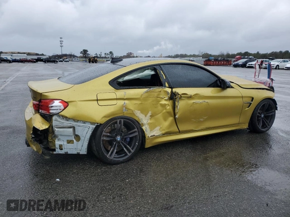 2017 BMW M4 z VIN WBS3R9C53HK708847, wystawiony jako Copart lot #51604635 z przebiegiem 78 560 mil mil oraz Szkoda całkowita • Salvage title. Historia ofert i sprzedaży dostępna na DreamBid. Obrazek 3.