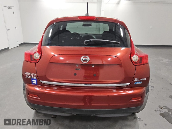 2012 Nissan Juke SV with VIN JN8AF5MV5CT106893, listed as a Copart auction lot 45046435 with 103,046 mi miles and Clean Title. Bid and sale history available at DreamBid. Image 6.
