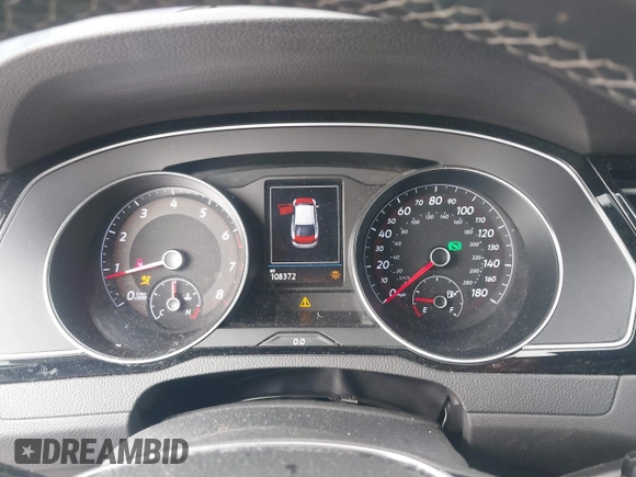 2019 Volkswagen Arteon SE R-Line with VIN WVWFR7AN8KE031697, listed as a IAAI auction lot 42445909 with 108,372 mi miles and . Bid and sale history available at DreamBid. Image 7.