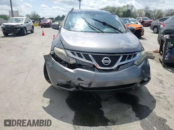 2014 Nissan Murano SV with VIN JN8AZ1MU9EW404355, listed as a Copart auction lot 51905065 with Not Provided miles and Salvage Title. Bid and sale history available at DreamBid. Image 12.