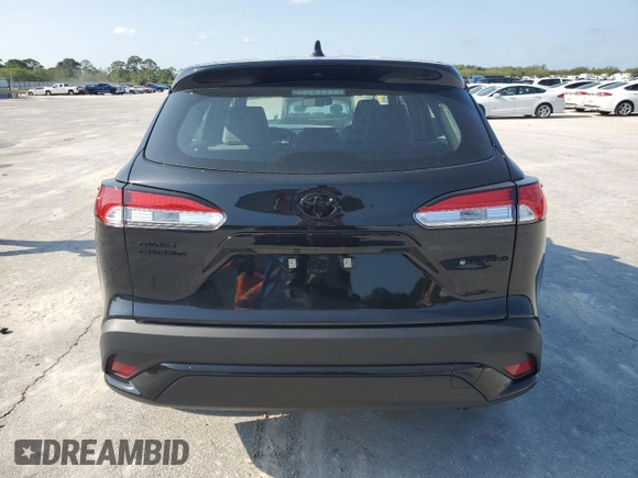 2025 Toyota Corolla Cross Hybrid S с VIN 7MUFBABG6SV077157, выставлен на аукционе Copart как лот 55625165 с пробегом 186 миль миль и Списание • Salvage title. История ставок и продаж доступна на DreamBid. Изображение 6.