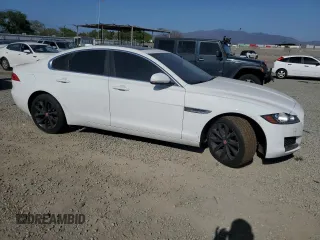 2017 Jaguar XF with VIN SAJBJ4BNXHCY32012, listed as a Copart auction lot 53871255 with 112,204 mi miles and Salvage Title. Bid and sale history available at DreamBid. Image 4.