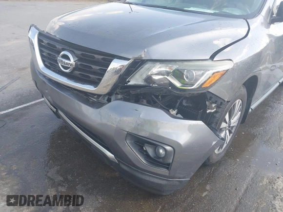 2017 Nissan Pathfinder S with VIN 5N1DR2MN6HC659747, listed as a IAAI auction lot 42275147 with 173,215 mi miles and . Bid and sale history available at DreamBid. Image 6.