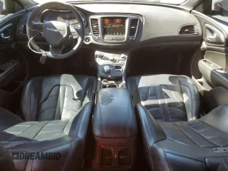 2015 Chrysler 200 S with VIN 1C3CCCBG1FN757019, listed as a Copart auction lot 53705525 with 91,026 mi miles and Salvage Title. Bid and sale history available at carsss.com. Image 8.