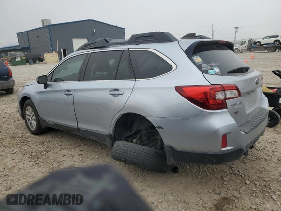 2017 Subaru Outback Premium with VIN 4S4BSACC1H3226696, listed as a Copart auction lot 45019375 with 102,234 mi miles and Salvage title. Bid and sale history available at DreamBid. Image 2.