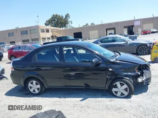 2008 Chevrolet Aveo LS with VIN KL1TD56678B123487, listed as a IAAI auction lot 42588212 with 119,882 mi miles and . Bid and sale history available at DreamBid. Image 14.