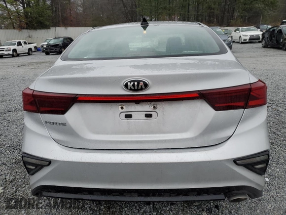 2021 Kia Forte LXS with VIN 3KPF24AD9ME363861, listed as a Copart auction lot 48418905 with 93,454 mi miles and Salvage Title. Bid and sale history available at carsss.com. Image 6.