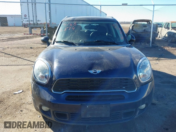 2011 MINI Countryman S with VIN WMWZC5C54BWL55124, listed as a IAAI auction lot 41666874 with 197,656 mi miles and . Bid and sale history available at DreamBid. Image 6.