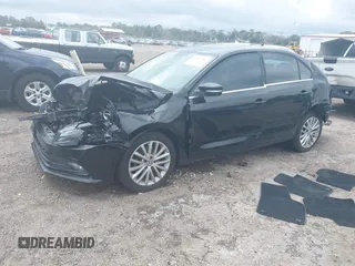 2016 Volkswagen Jetta Sedan 1.8T SEL with VIN 3VWL07AJ9GM258065, listed as a IAAI auction lot 41617182 with 164,891 mi miles. Bid and sale history available at carsss.com. Image 2.