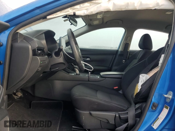 2021 Nissan Sentra SV with VIN 3N1AB8CV1MY224039, listed as a Copart auction lot 46801225 with 91,285 mi miles and Salvage Title. Bid and sale history available at DreamBid. Image 7.