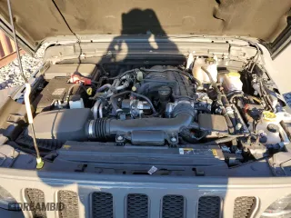 2023 Jeep Wrangler Rubicon with VIN 1C4JJXFG9PW678123, listed as a Copart auction lot 81574334 with 19,621 mi miles and Salvage Title. Bid and sale history available at carsss.com. Image 11.