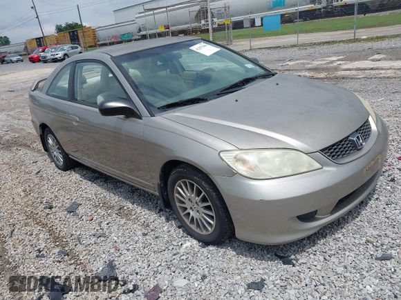 2005 Honda Civic LX with VIN 1HGEM22535L057721, listed as a IAAI auction lot 42257860 with 163,031 mi miles and . Bid and sale history available at DreamBid. Image 1.