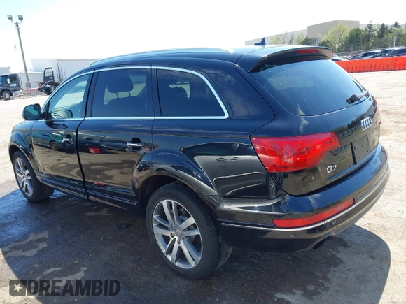 2012 Audi Q7 3.0T Premium Plus with VIN WA1LGAFE7CD002515, listed as a IAAI auction lot 41889054 with 130,442 mi miles. Bid and sale history available at carsss.com. Image 14.