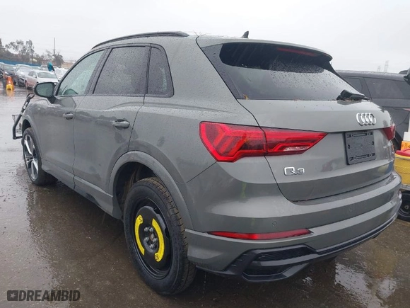 2022 Audi Q3 S line Premium Plus with VIN WA1EECF37N1144005, listed as a IAAI auction lot 41571541 with 32,719 mi miles. Bid and sale history available at carsss.com. Image 3.