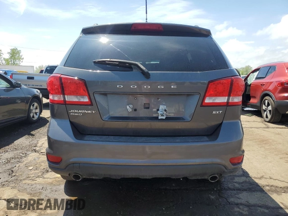2014 Dodge Journey SXT z VIN 3C4PDDBG5ET279167, wystawiony jako Copart lot #56841705 z przebiegiem 166 605 mil mil oraz Czysty tytuł • Clean title. Historia ofert i sprzedaży dostępna na DreamBid. Obrazek 6.