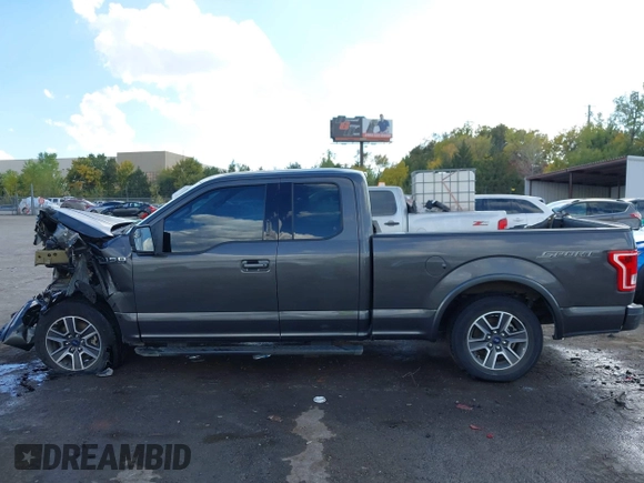 2017 Ford F-150 XL with VIN 1FTEX1CF3HKC23351, listed as a IAAI auction lot 40623873 with 135,670 mi miles. Bid and sale history available at carsss.com. Image 15.