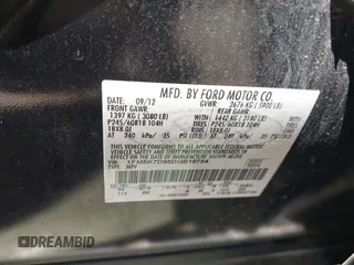 2013 Ford Explorer XLT with VIN 1FM5K7D95DGB19754, listed as a IAAI auction lot 42674742 with 232,889 mi miles and . Bid and sale history available at DreamBid. Image 9.