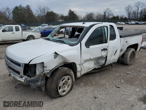 2007 Chevrolet Silverado 1500 LT w/1LT with VIN 2GCEC19C571585382, listed as a Copart auction lot 43993305 with 0 mi miles and Salvage Title. Bid and sale history available at carsss.com. Image 1.