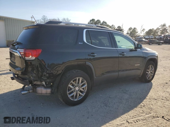 2019 GMC Acadia SLT with VIN 1GKKNULS9KZ176823, listed as a Copart auction lot 48476135 with 81,685 mi miles and Salvage Title. Bid and sale history available at DreamBid. Image 3.