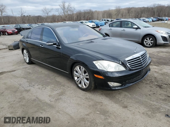 2009 Mercedes-Benz S-Class 5.5L V8 with VIN WDDNG86X49A262444, listed as a Copart auction lot 41502655 with 244,667 mi miles and Clean Title. Bid and sale history available at carsss.com. Image 4.