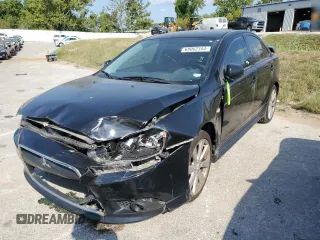 2013 Mitsubishi Lancer GT with VIN JA32U8FW6DU005479, listed as a Copart auction lot 69062344 with 126,217 mi miles and Salvage Title. Bid and sale history available at carsss.com. Image 1.