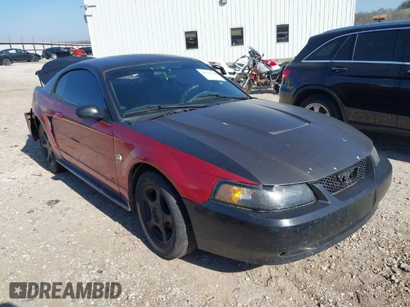 2004 Ford Mustang Standard with VIN 1FAFP40624F172427, listed as a IAAI auction lot 41779318 with 223,930 mi miles. Bid and sale history available at carsss.com. Image 1.