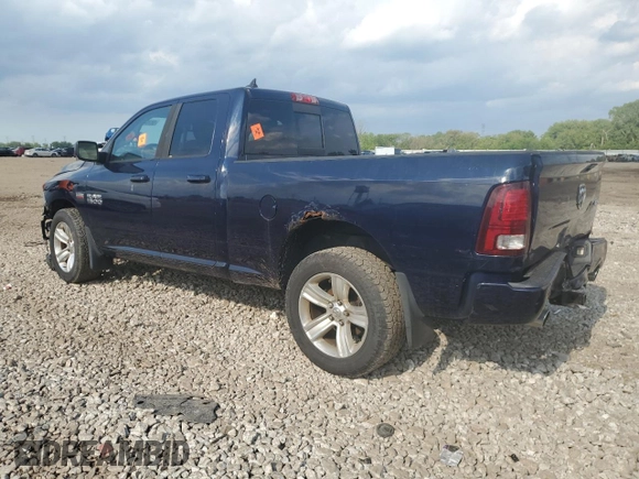 2013 Ram 1500 Sport with VIN 1C6RR7HT1DS567260, listed as a Copart auction lot 58764005 with Not provided miles and Salvage title. Bid and sale history available at DreamBid. Image 2.