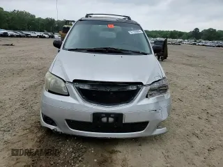 2005 Mazda MPV LX with VIN JM3LW28J450546738, listed as a Copart auction lot 57106865 with 152,316 mi miles and Clean title. Bid and sale history available at DreamBid. Image 14.