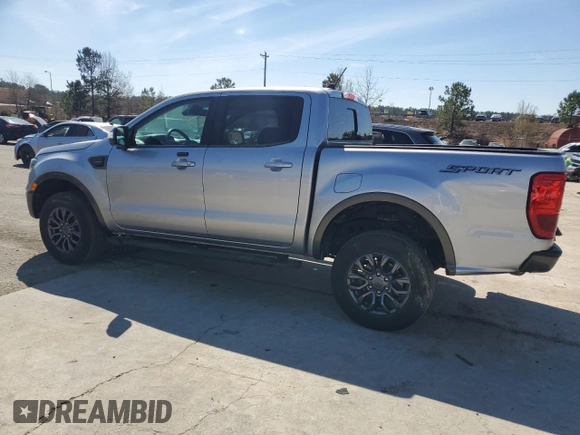2021 Ford Ranger XL with VIN 1FTER4EH6MLD41747, listed as a Copart auction lot 49598195 with 32,662 mi miles and Salvage Title. Bid and sale history available at DreamBid. Image 2.